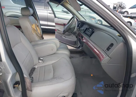 2000 Mercury Grand Marquis Ls из США, поврежденный, VIN 2MEFM75W7YX655739